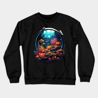 Aquarium Art Crewneck Sweatshirt